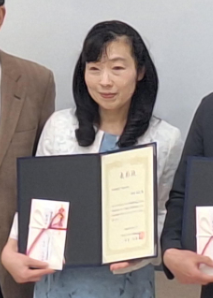 澤田先生受賞の様子